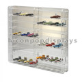 Comptoir de marchandisage Transparent acrylique jouet voiture affichage personnalisé Drinky ferme jouet vitrine